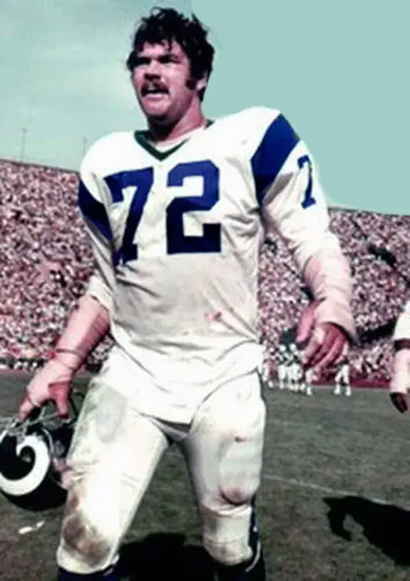 DIRON TALBERT Los Angeles Rams 1969 Throwback NFL Football Jersey 
