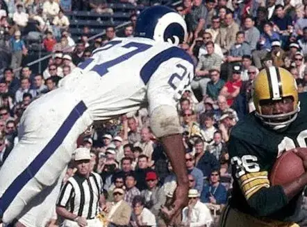 IRV CROSS Los Angeles Rams 1968 Throwback NFL Football Jersey 