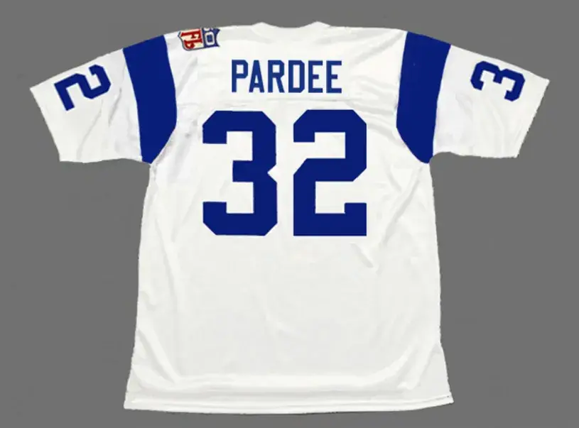 JACK PARDEE Los Angeles Rams 1969 Throwback NFL Football Jersey 