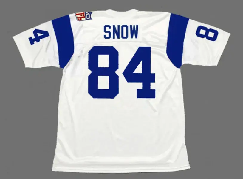 JACK SNOW Los Angeles Rams 1969 Throwback NFL Football Jersey 