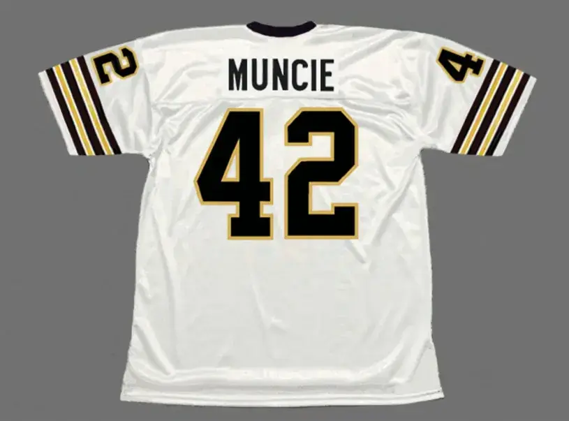 CHUCK MUNCIE New Orleans Saints 1979 Throwback NFL Football Jersey 