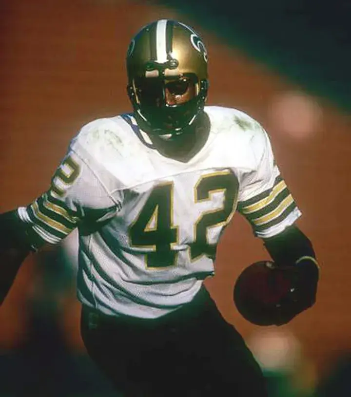 CHUCK MUNCIE New Orleans Saints 1979 Throwback NFL Football Jersey 