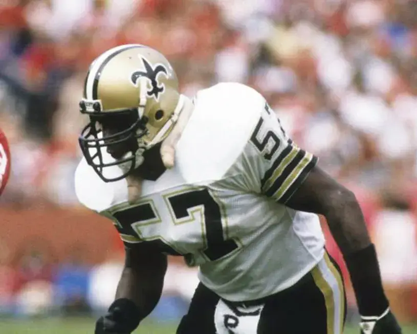 RICKEY JACKSON New Orleans Saints 1984 Throwback NFL Football Jersey 