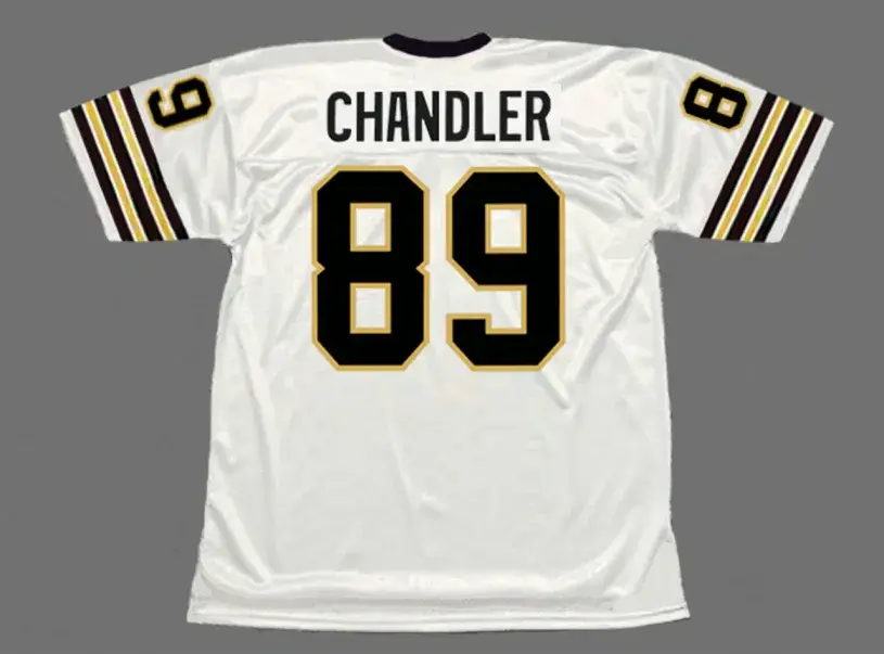 WES CHANDLER New Orleans Saints 1979 Throwback NFL Football Jersey 