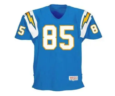 ANTONIO GATES San Diego Chargers 2003 Home Throwback NFL Football Jersey