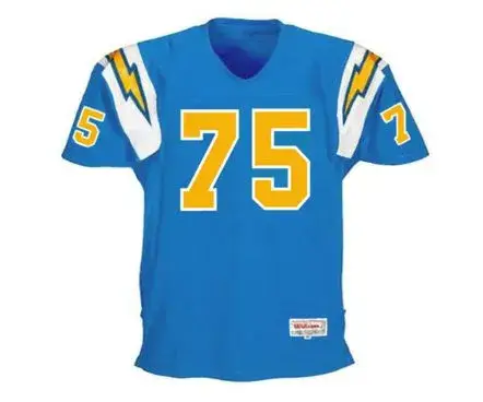 DEACON JONES San Diego Chargers 1973 Throwback NFL Football Jersey