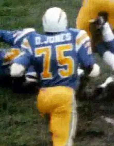DEACON JONES San Diego Chargers 1973 Throwback NFL Football Jersey 