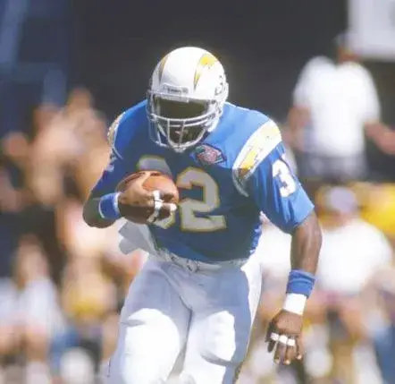 ERIC BIENIEMY San Diego Chargers 1994 Throwback Home NFL Football Jersey 