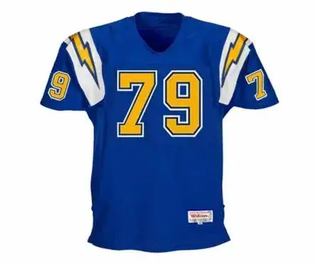 GARY JOHNSON San Diego Chargers 1979 Throwback NFL Football Jersey