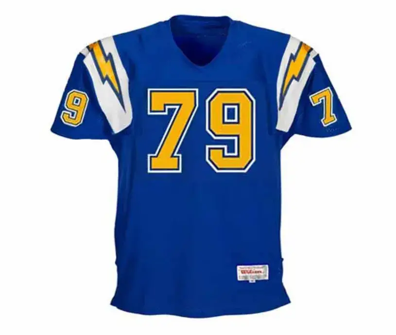 GARY JOHNSON San Diego Chargers 1979 Throwback NFL Football Jersey