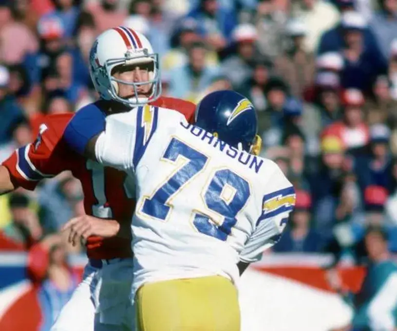 GARY JOHNSON San Diego Chargers 1979 Throwback NFL Football Jersey 