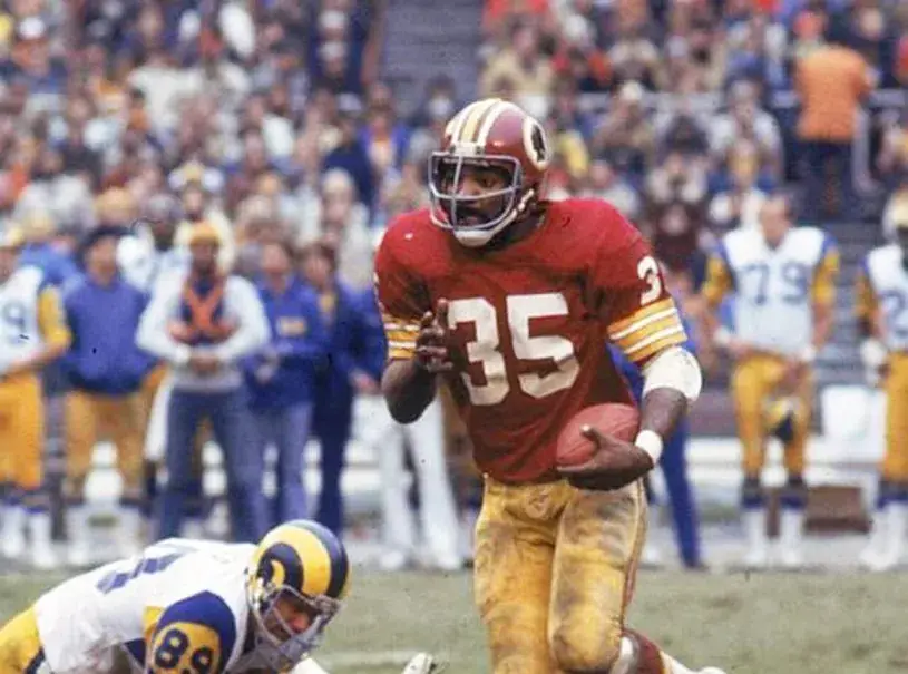CALVIN HILL Washington Redskins 1976 Throwback NFL Football Jersey 