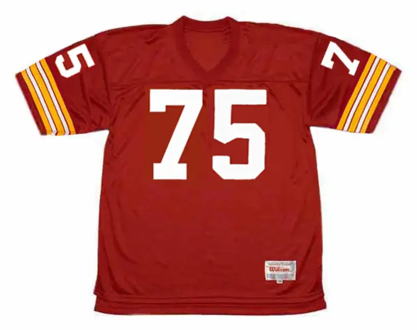 DEACON JONES Washington Redskins 1974 Throwback NFL Football Jersey