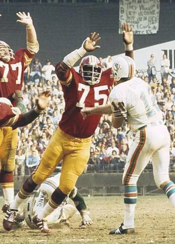 DEACON JONES Washington Redskins 1974 Throwback NFL Football Jersey 