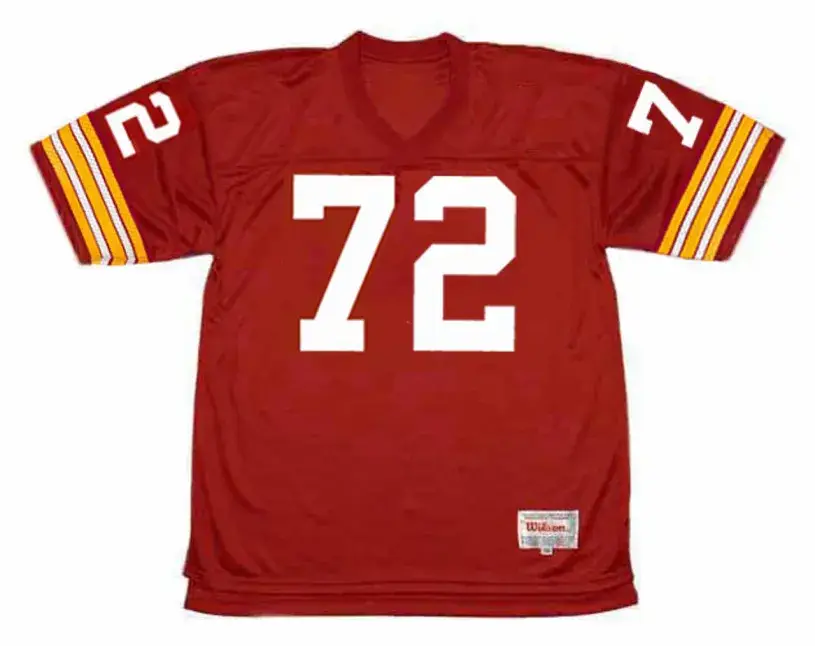 DIRON TALBERT Washington Redskins 1974 Throwback NFL Football Jersey