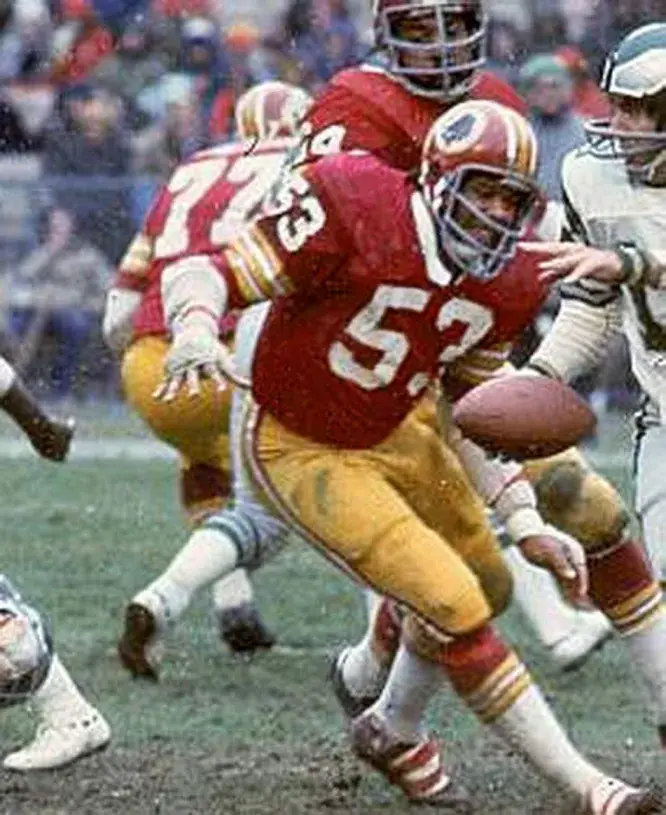HAROLD McLINTON Washington Redskins 1974 Throwback NFL Football Jersey 