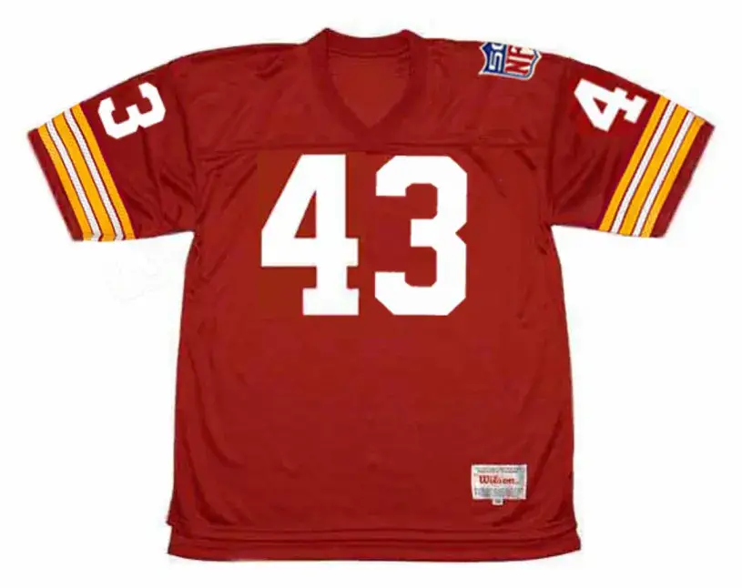 LARRY BROWN Washington Redskins 1969 Throwback NFL Football Jersey