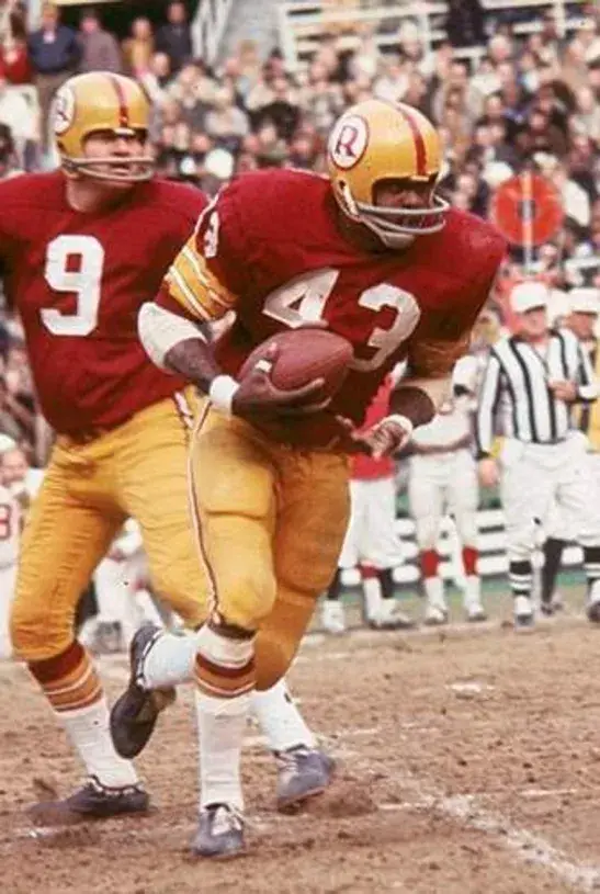 LARRY BROWN Washington Redskins 1969 Throwback NFL Football Jersey 