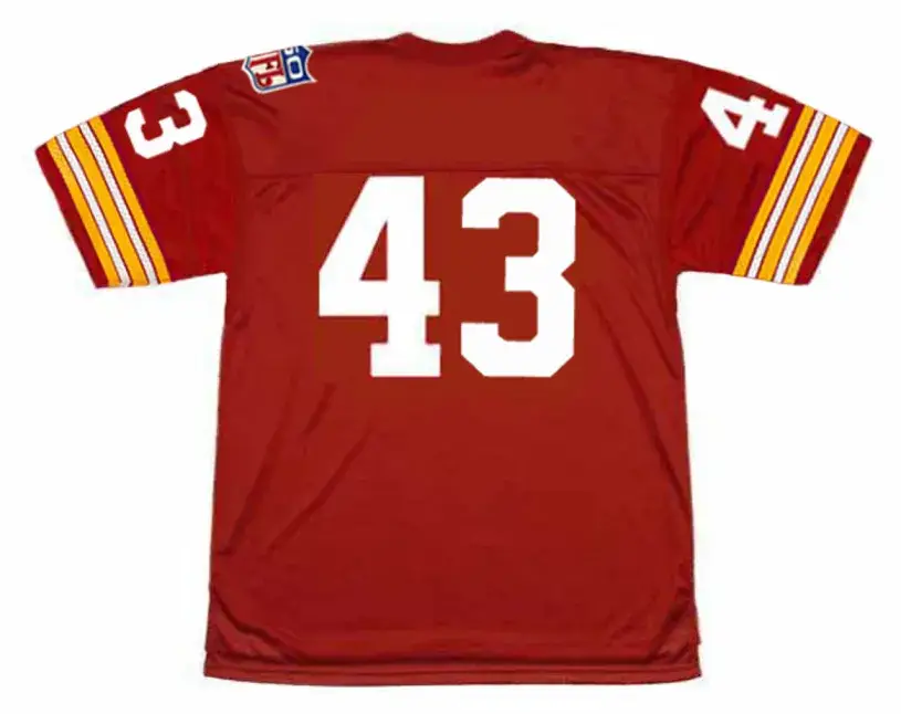 LARRY BROWN Washington Redskins 1969 Throwback NFL Football Jersey 