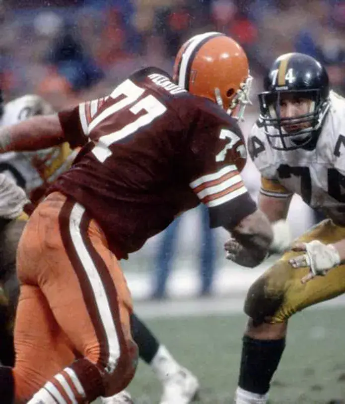LYLE ALZADO Cleveland Browns 1980 Throwback NFL Football Jersey 
