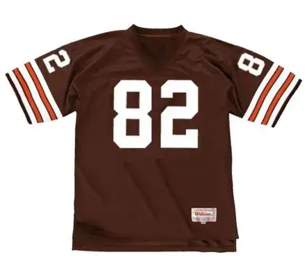 OZZIE NEWSOME Cleveland Browns 1987 Throwback NFL Football Jersey