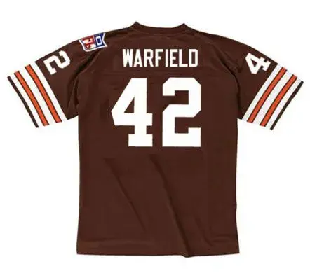 PAUL WARFIELD Cleveland Browns 1969 Throwback NFL Football Jersey 