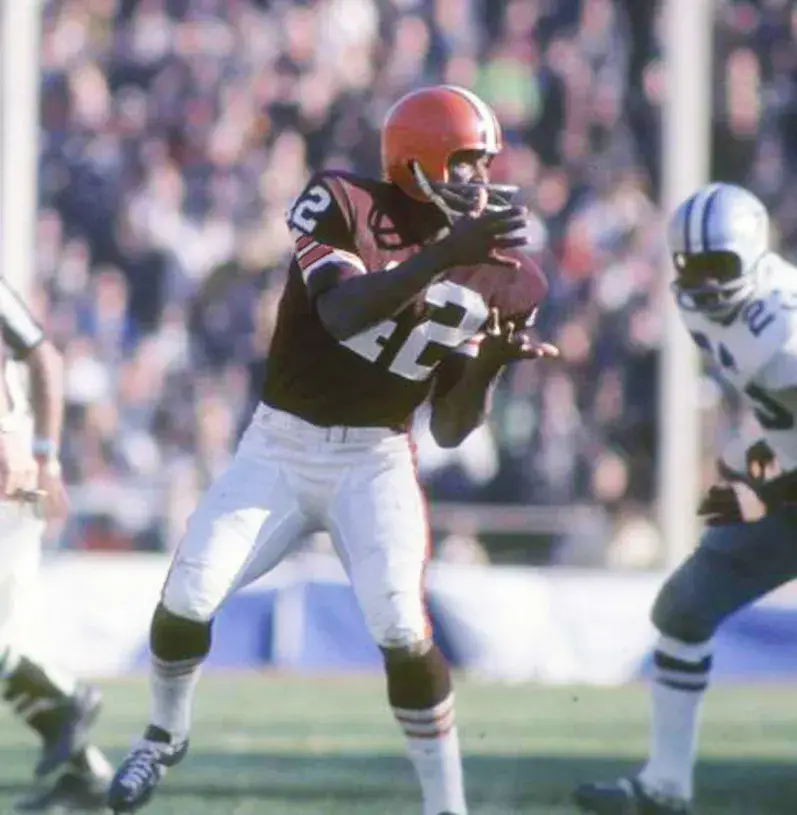 PAUL WARFIELD Cleveland Browns 1969 Throwback NFL Football Jersey 