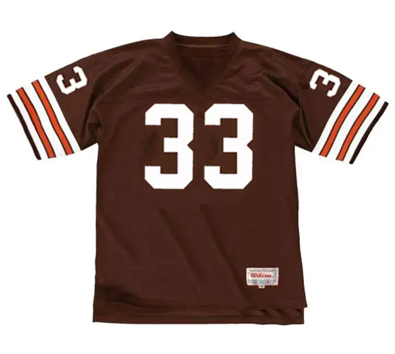 REGGIE RUCKER Cleveland Browns 1978 Throwback NFL Football Jersey