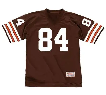WEBSTER SLAUGHTER Cleveland Browns 1989 Throwback NFL Football Jersey
