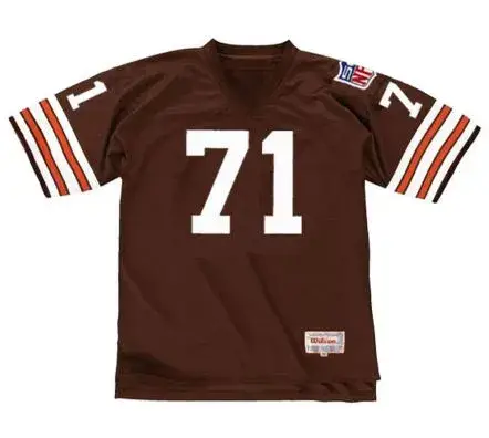 WALTER JOHNSON Cleveland Browns 1969 Throwback NFL Football Jersey