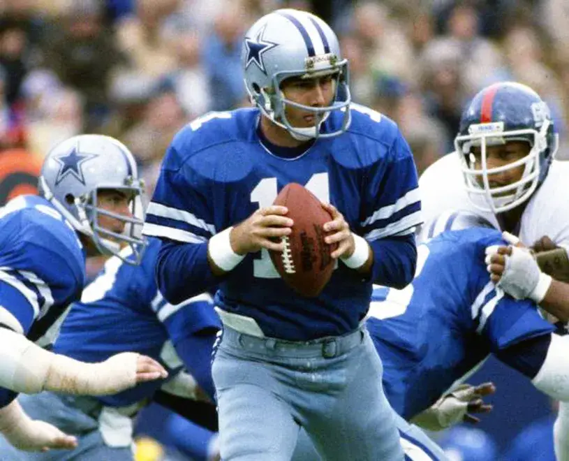 DANNY WHITE Dallas Cowboys 1979 Throwback NFL Football Jersey 