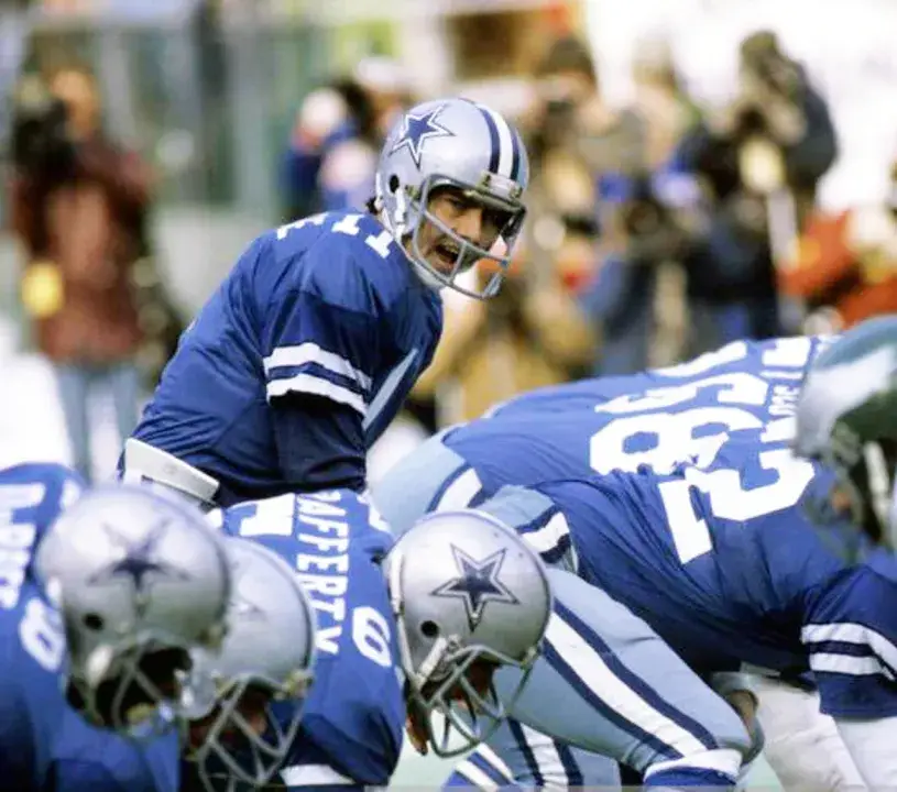 DANNY WHITE Dallas Cowboys 1979 Throwback NFL Football Jersey 