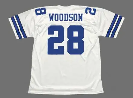 DARRIN WOODSON Dallas Cowboys 1994 Throwback NFL Football Jersey 