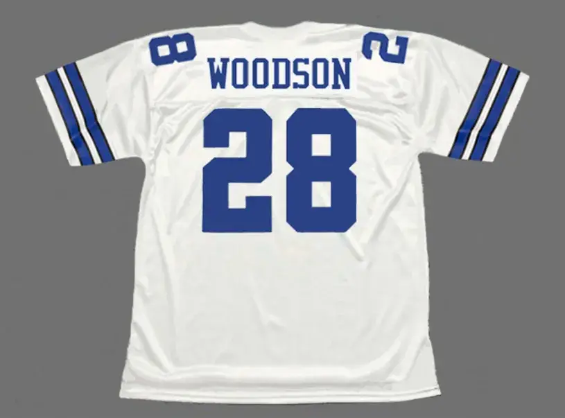 DARRIN WOODSON Dallas Cowboys 1994 Throwback NFL Football Jersey 