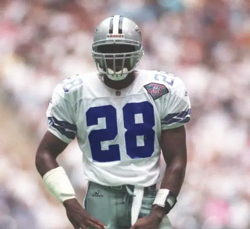 DARRIN WOODSON Dallas Cowboys 1994 Throwback NFL Football Jersey 