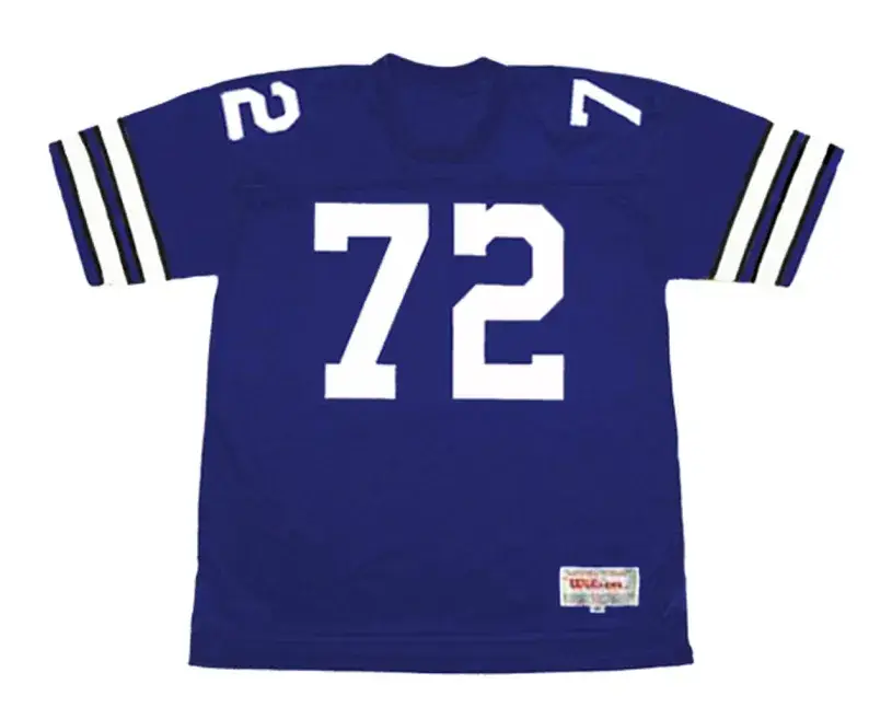 ED “TOO TALL” JONES Dallas Cowboys 1980 Throwback NFL Football Jersey