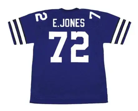 ED “TOO TALL” JONES Dallas Cowboys 1980 Throwback NFL Football Jersey 
