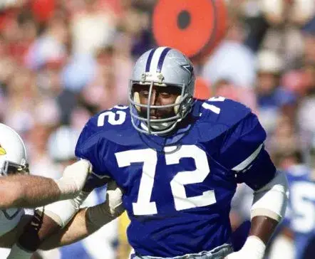 ED “TOO TALL” JONES Dallas Cowboys 1980 Throwback NFL Football Jersey 