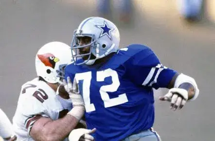 ED “TOO TALL” JONES Dallas Cowboys 1980 Throwback NFL Football Jersey 