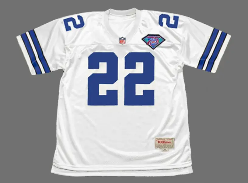 EMMITT SMITH Dallas Cowboys 1994 Throwback NFL Football Jersey