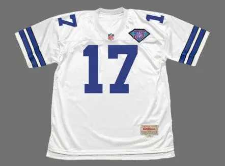JASON GARRETT Dallas Cowboys 1994 Throwback NFL Football Jersey