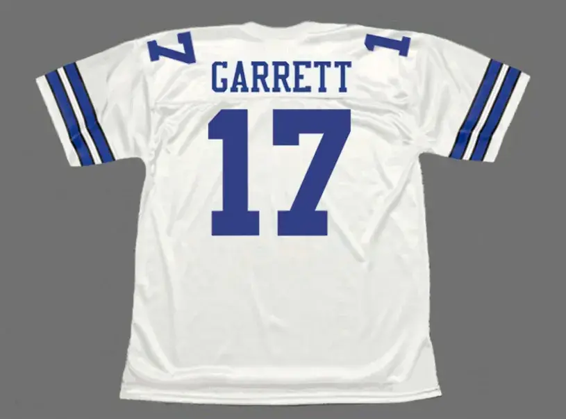 JASON GARRETT Dallas Cowboys 1994 Throwback NFL Football Jersey 