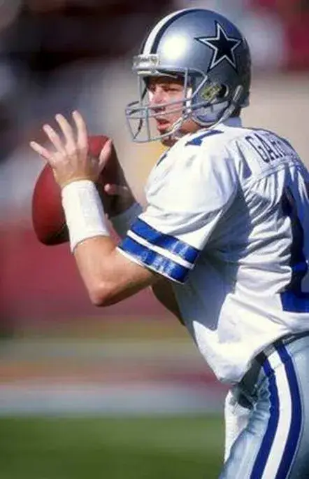 JASON GARRETT Dallas Cowboys 1994 Throwback NFL Football Jersey 
