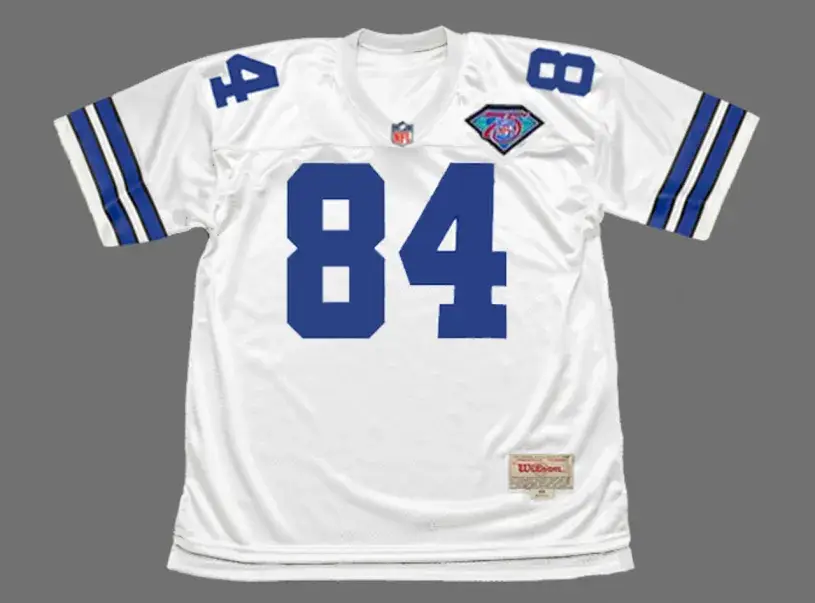 JAY NOVACEK Dallas Cowboys 1994 Throwback NFL Football Jersey