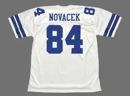 JAY NOVACEK Dallas Cowboys 1994 Throwback NFL Football Jersey 