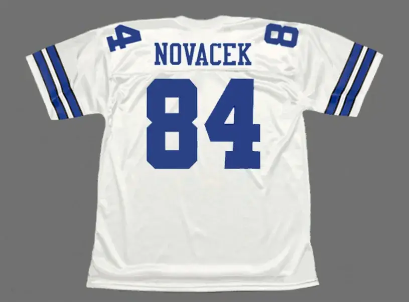 JAY NOVACEK Dallas Cowboys 1994 Throwback NFL Football Jersey 