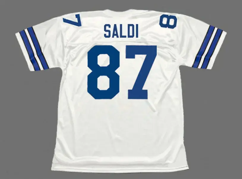 JAY SALDI Dallas Cowboys 1979 Throwback NFL Football Jersey 