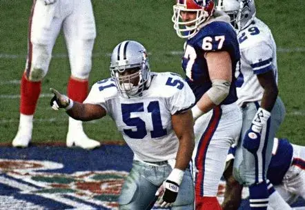 KEN NORTON Dallas Cowboys Throwback 1993 NFL Football Jersey 