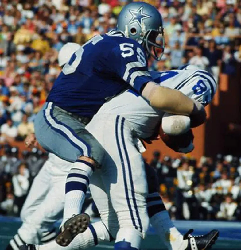 LEE ROY JORDAN Dallas Cowboys 1969 Throwback NFL Football Jersey 
