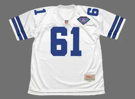 NATE NEWTON Dallas Cowboys 1994 Throwback NFL Football Jersey